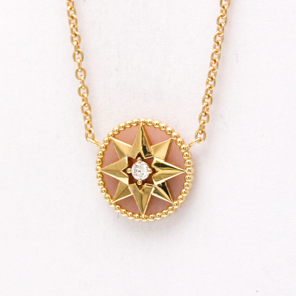 DIOR 18k Gold Diamond Necklace - Picture 1 of 12